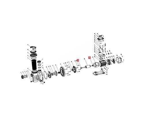 Крыльчатка вентилятора насоса Aquaviva SWIM