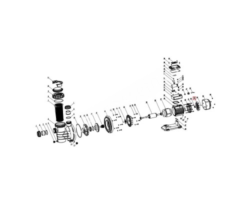 Крыльчатка вентилятора насоса Aquaviva SWIM