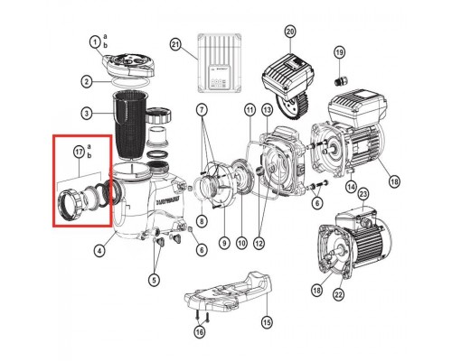 Комплект муфт Hayward (SP2700UNKIT50) Комплект муфт Hayward (SP2700UNKIT50)