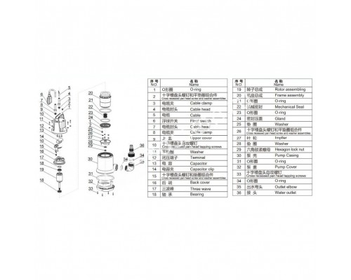Насос дренажный Aquaviva LX Q4003 для чистой воды и бассейна