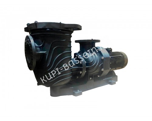 Насос Aquaviva LX SEQ400 (380 В, 60 м3/ч, 4HP) для бассейна, подставка