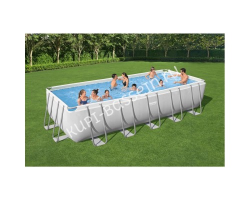 Каркасный бассейн Bestway 5611Z (640х274х132 см) с картриджным фильтром, лестницей и тентом Каркасный бассейн Bestway 5611Z (640х274х132 см) с картриджным фильтром, лестницей и тентом