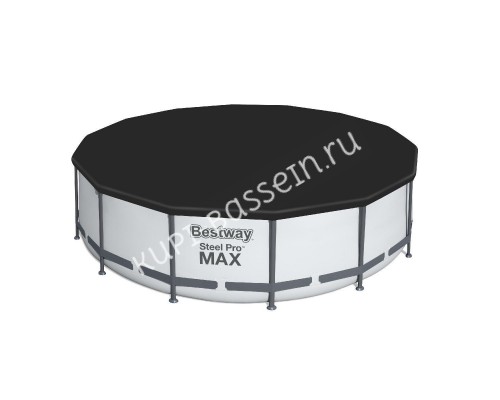 Каркасный бассейн Bestway Steel Pro 5612Z с фильтром и лестницей Каркасный бассейн Bestway Steel Pro 5612Z с фильтром и лестницей