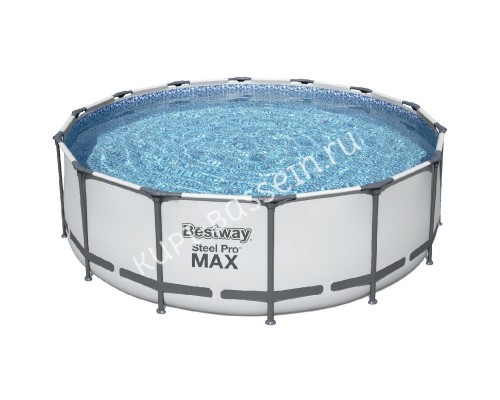 Каркасный бассейн Bestway Steel Pro 5612Z с фильтром и лестницей Каркасный бассейн Bestway Steel Pro 5612Z с фильтром и лестницей