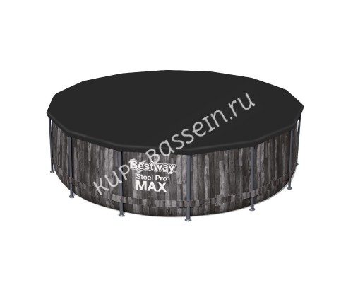 Каркасный бассейн Bestway Steel Pro Wood Style 5614Z с фильтром и тентом Каркасный бассейн Bestway Steel Pro Wood Style 5614Z с фильтром и тентом