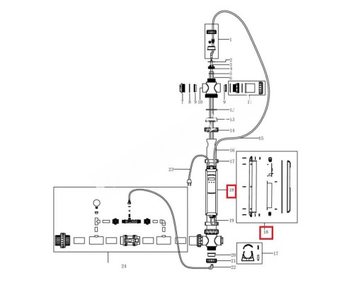 Блок питания для ультрафиолетовой установки Aquaviva NT-UV87