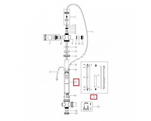 Блок питания для ультрафиолетовой установки Aquaviva NT-UV40