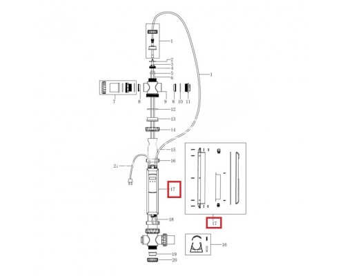 Блок питания для ультрафиолетовой установки Aquaviva NT-UV75