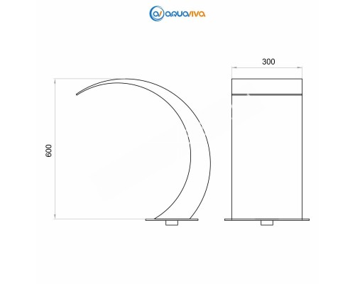 Форсунка донная Aquaviva 58812, под бетон для бассейна Форсунка донная Aquaviva 58812, под бетон для бассейна