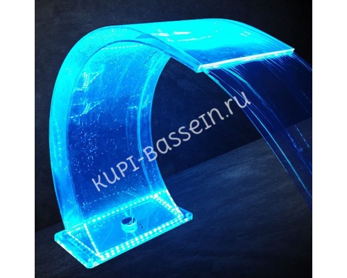 Водопад Aquaviva 700х500 мм, RGB LED для бассейна Водопад Aquaviva 700х500 мм, RGB LED для бассейна