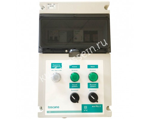 Панель управления Toscano ECO-FILL-2 для бассейна, 5 зондов, 230 В