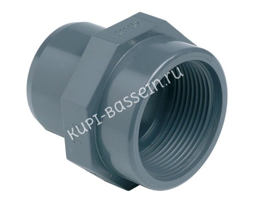 Ниппель переходной втулочное окончание ВР EFFAST d16x3/8" для бассейна