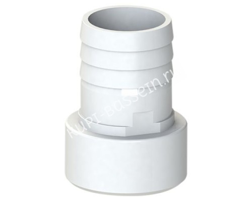 Соединитель шланга Aquaviva, клеевой (38х50 мм) для бассейна