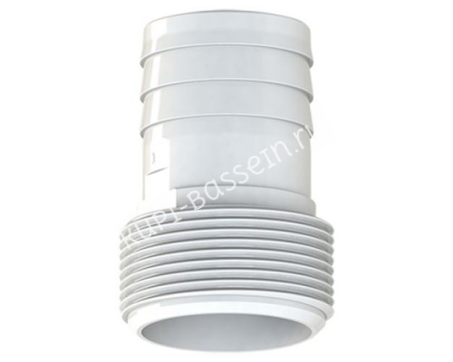 Соединитель шланга Aquaviva с наружной резьбой (38 мм х1.5") для бассейна