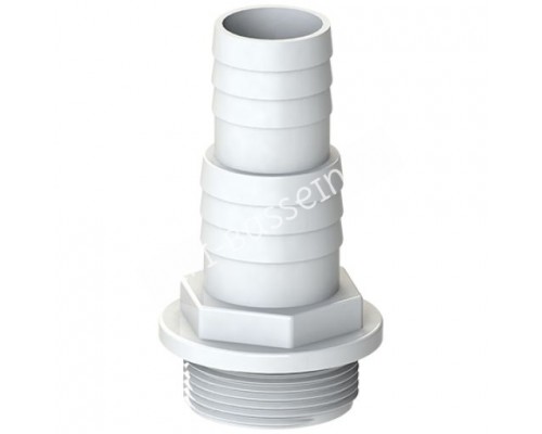 Соединитель шланга Aquaviva с наружной резьбой для бассейна (32/38 мм х1.5")