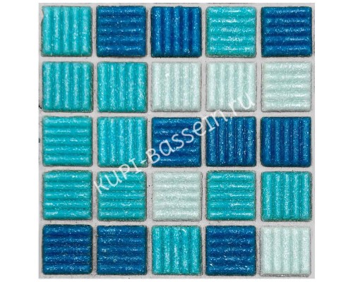 Мозаика стеклянная Aquaviva Miami Light для бассейна в интерьере Мозаика стеклянная Aquaviva Miami Light для бассейна в интерьере