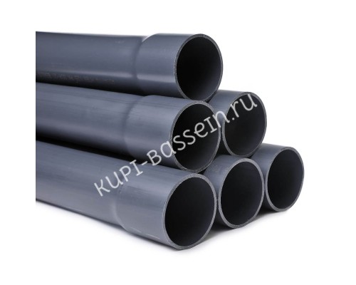 Труба Aquaviva ПВХ d160*6,2 PN 10 L-3 (штука) для бассейна