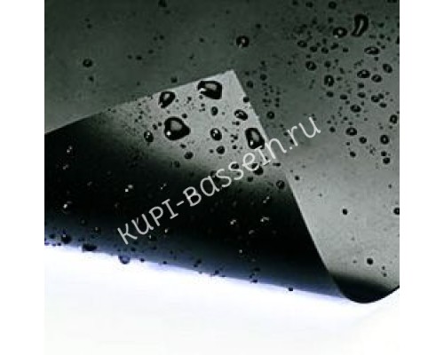Лайнер прудовой/прудовая пленка Cefil черный Urater Negro 2.0x20 м для бассейна