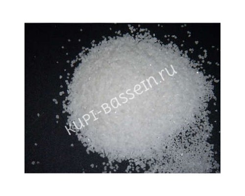 Песок стеклянный Aquaviva, фракция 0.5 - 1.5 мм