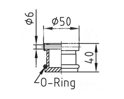 Заглушка адаптера FitStar 3930020, для пылесосной форсунки