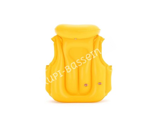 Жилет для плавания Bestway 32034 желтый (51x46 см) Жилет для плавания Bestway 32034 желтый (51x46 см)