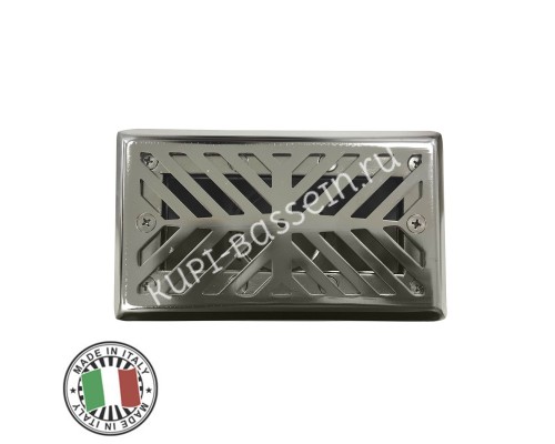 Форсунка перелива под лайнер Marpiscine 17094 (2") нерж.сталь для бассейна