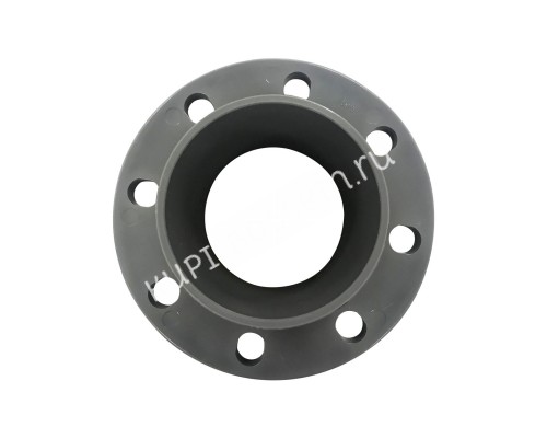 Патрубок гладкий с ПВХ фланцем 110 мм для бассейна