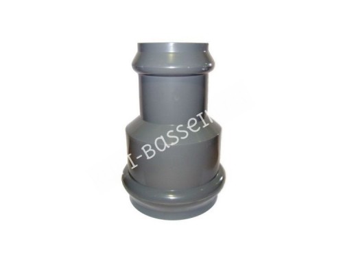 Патрубок переходной двухраструбный 160*110 мм для бассейна