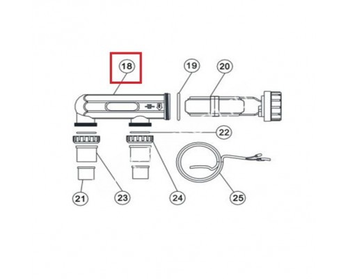 Корпус ячейки хлоратора SSC