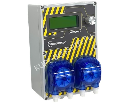 Система перистальтических дозирующих насосов AquaViva PH+RX 2,2л/ч + набор PH+RX