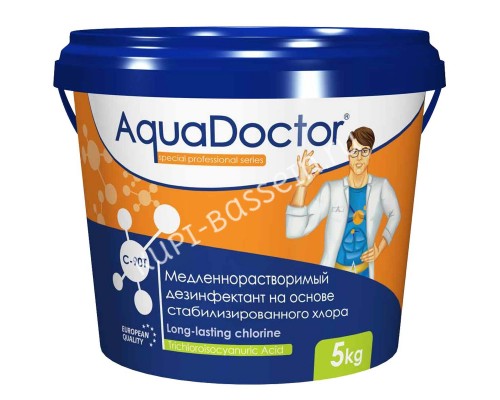 AquaDoctor C-90T 5 кг. Химия для бассейна AquaDoctor C-90T 5 кг. Химия для бассейна