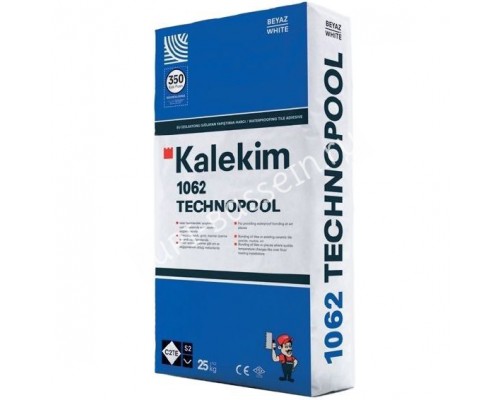 Клей для плитки с гидроизолирующими свойствами Kalekim Technopool 1062 , C2TE S2 (25 кг.) Уценка Клей для плитки с гидроизолирующими свойствами Kalekim Technopool 1062 , C2TE S2 (25 кг.) Уценка