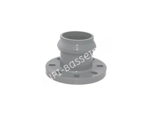 Патрубок раструбный с ПВХ фланцем 225 мм для бассейна
