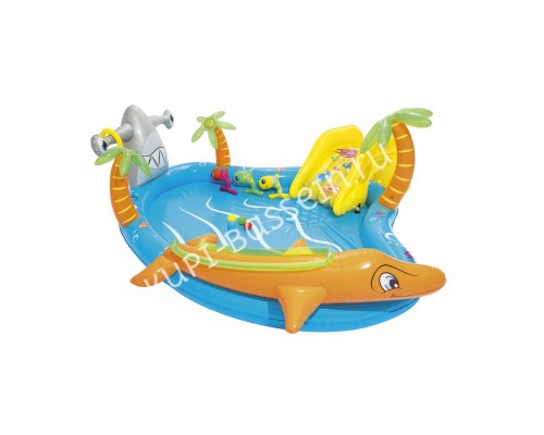 Игровой центр Bestway 53067 (280х257х87 см) Морские жители для бассейна Игровой центр Bestway 53067 (280х257х87 см) Морские жители для бассейна
