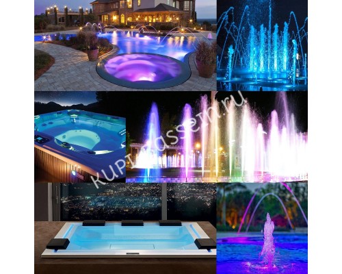 Прожектор светодиодный Aquaviva HT201S 252LED (18 Вт) RGB для бассейна