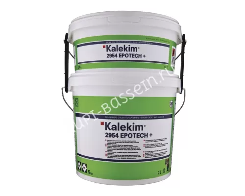 Эпоксидная затирка-клей Kalekim Epotech+ 2954 (5 кг) для бассейна уцененный