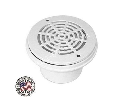 Слив донный Hayward 3253PAK2 2" под лайнер для бассейна (компл. 2 шт)