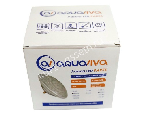 Лампа LED AquaViva GAS PAR56-360 LED SMD RGB для бассейна