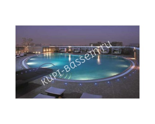 Прожектор LED AquaViva (6led 0,8W 12V) White, AISI316 для бассейна Прожектор LED AquaViva (6led 0,8W 12V) White, AISI316 для бассейна