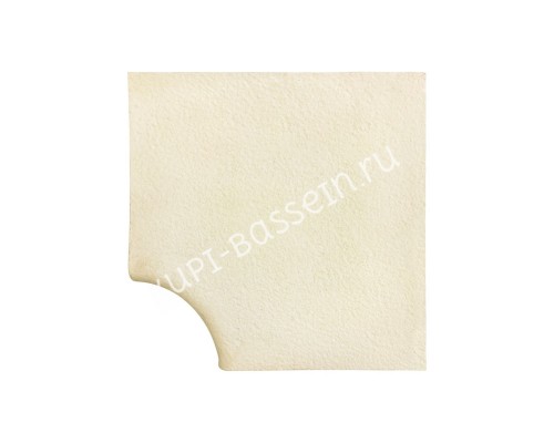 Копинговый камень Fabistone Granitus Canto (Sable) R150 угловой Копинговый камень Fabistone Granitus Canto (Sable) R150 угловой