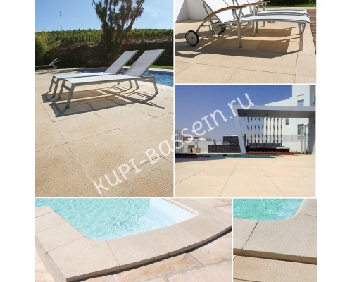 Копинговый камень Fabistone Granitus Minus (Sable) Копинговый камень Fabistone Granitus Minus (Sable)