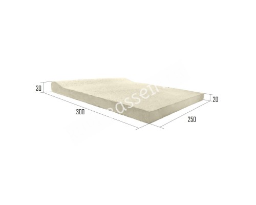 Копинговый камень Fabistone Granitus Minus (Sable) Копинговый камень Fabistone Granitus Minus (Sable)