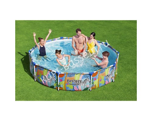 Детский каркасный бассейн Bestway Steel Pro 56985 (305х66 см) Special Edition Детский каркасный бассейн Bestway Steel Pro 56985 (305х66 см) Special Edition