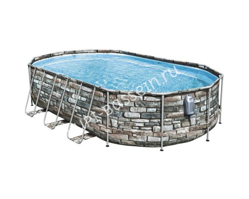 Каркасный бассейн Bestway 56719 (610х366х122, карт. фильтр, лестница) Каркасный бассейн Bestway 56719 (610х366х122, карт. фильтр, лестница)