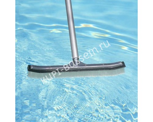 Щетка с металлической задней стенкой Deluxe K494CB / NY / PRE 45 см для бассейна