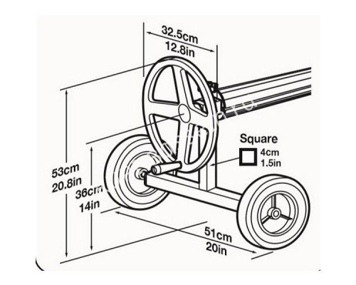 Наматывающее устройство Kokido K936WBX/150/GRVD для бассейна
