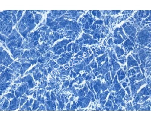 Пленка для отд.бас.синий мраморSUPRA BLUE MARBLE 920/20 Elbtal Plastics 2001191 1,65х25 (41,25 кв.м)