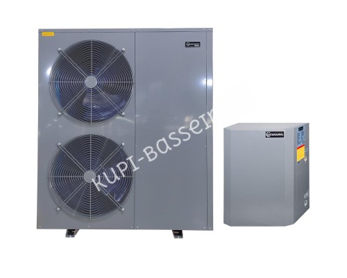 Тепловой насос ГВС Сплит AquaViva AVH-22 инверторный (до 220 м2, тепло/холод, 22 кВт)