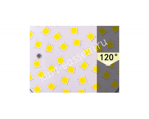 Прожектор встр. рамка белая 1 1/2 (9Вт/12В) LED RGB WAKING HJ-FG-PC94-1,5