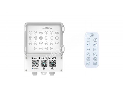 Блок управ.подв.освещ.(500Вт/220В) WiFi & Bluetooth c пультом WAKING HJ0040/040RGB